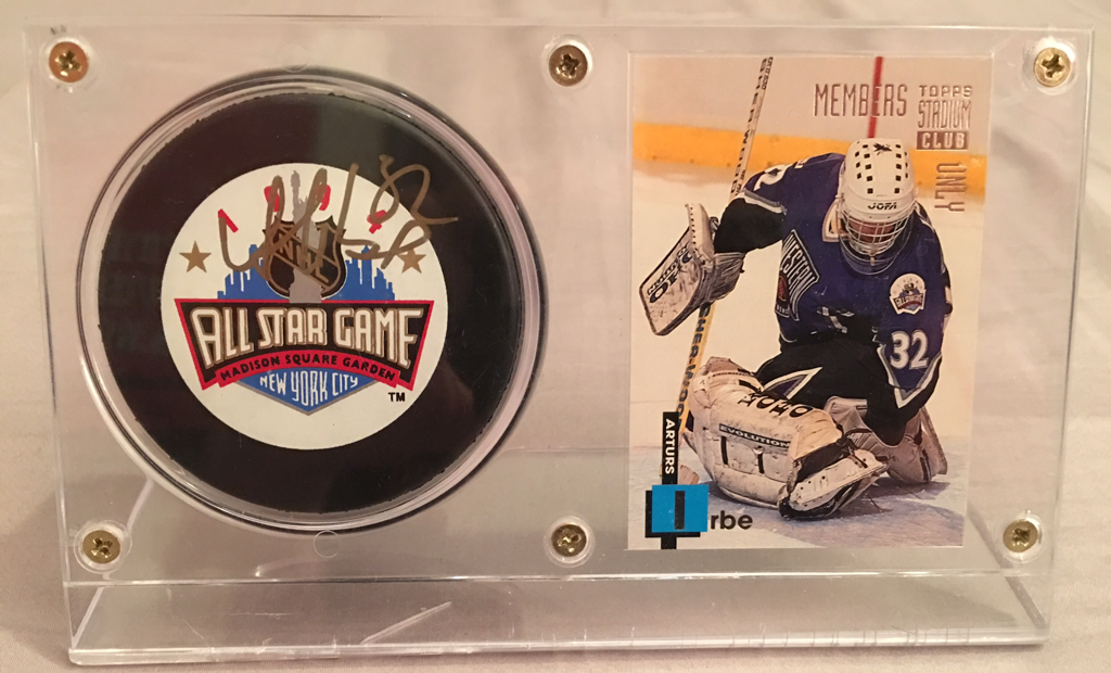 Today Is Arturs Irbe's Birthday! A Card and Memorabilia Show and